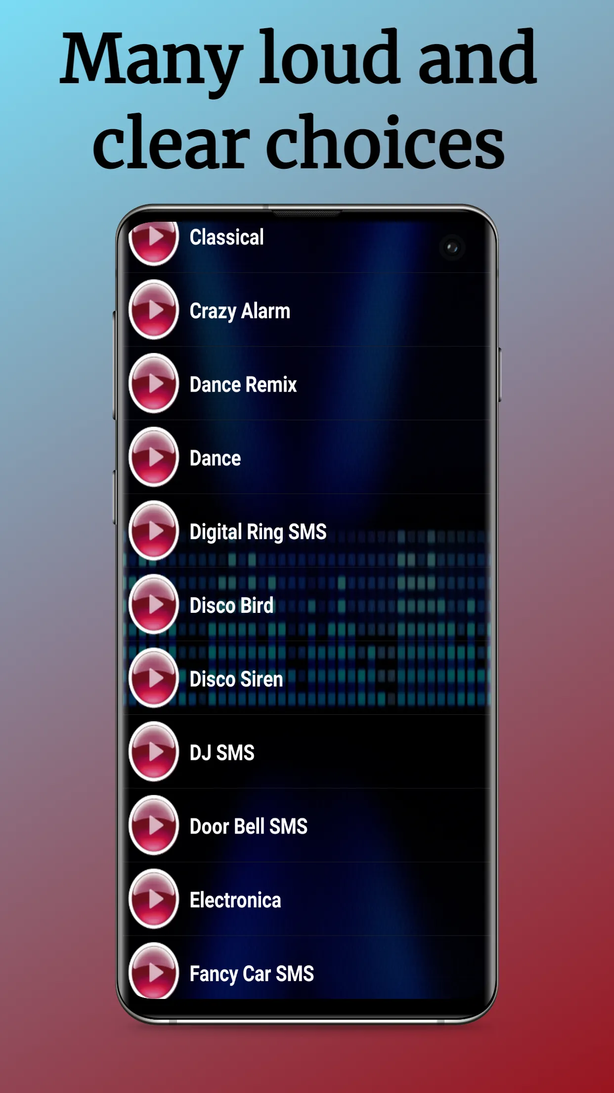 Loudest Ringtones | Indus Appstore | Screenshot