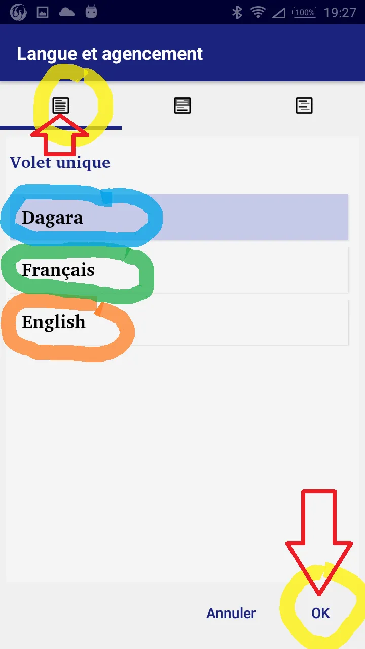 Dagara avec français English | Indus Appstore | Screenshot