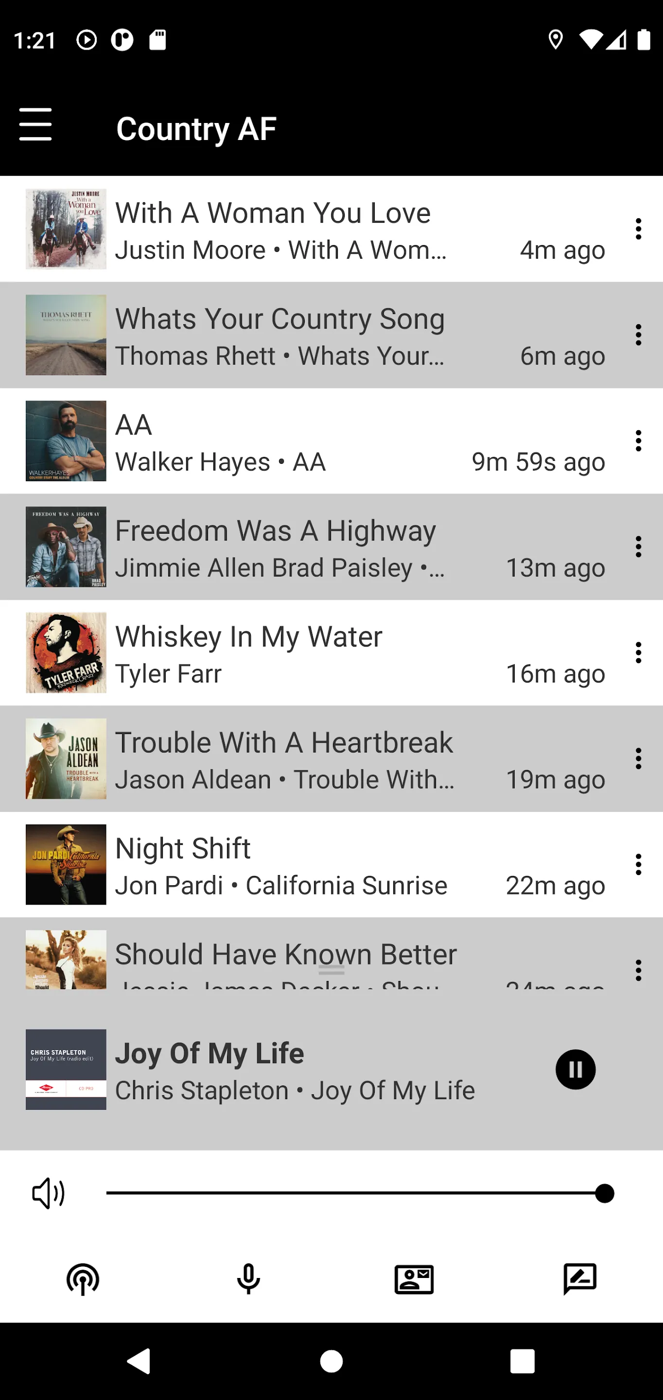 Country AF Radio | Indus Appstore | Screenshot