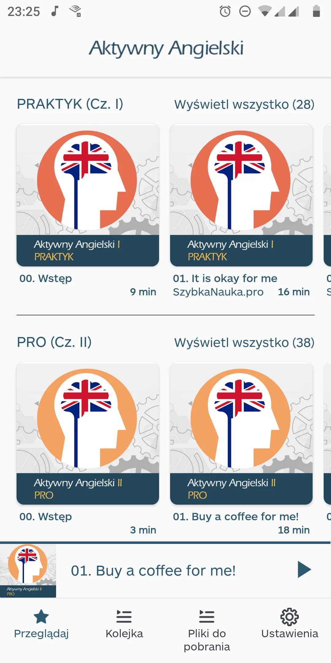 Aktywny Angielski - Trening Mó | Indus Appstore | Screenshot