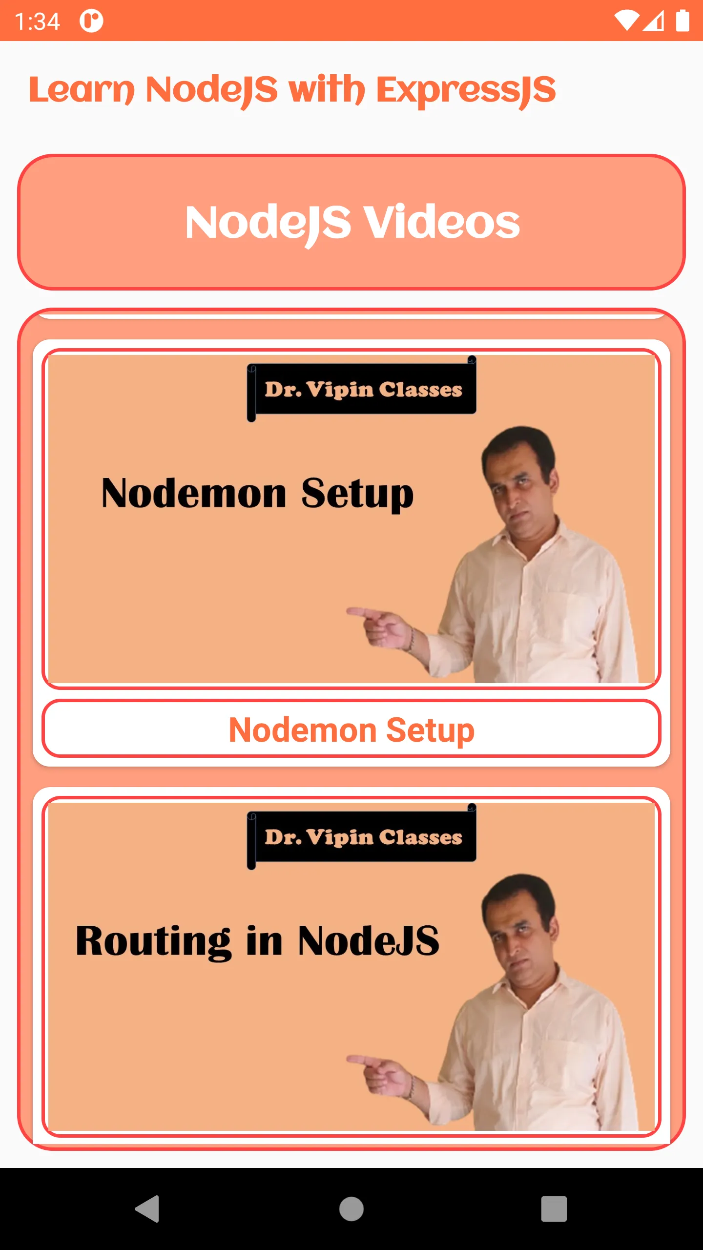 Learn NodeJS with ExpressJS | Indus Appstore | Screenshot