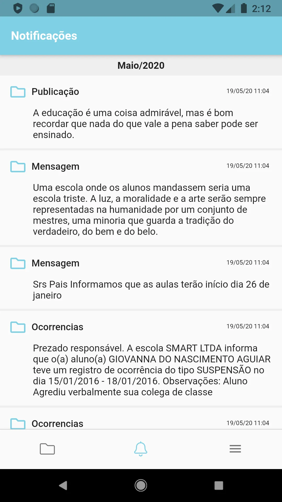 Educandário Yara App | Indus Appstore | Screenshot