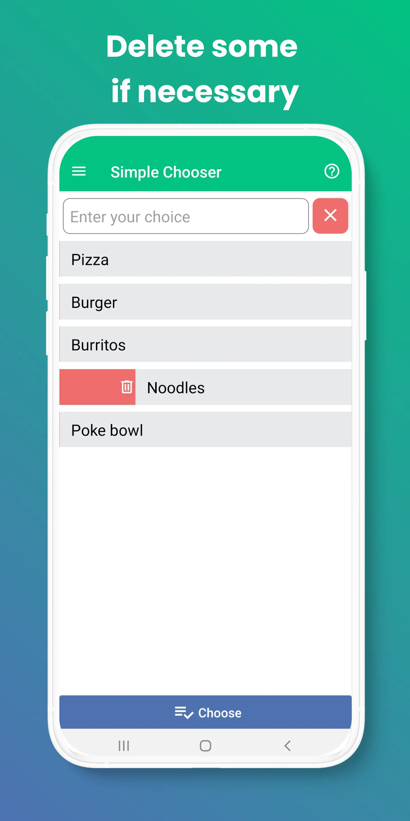 Simple Chooser | Indus Appstore | Screenshot