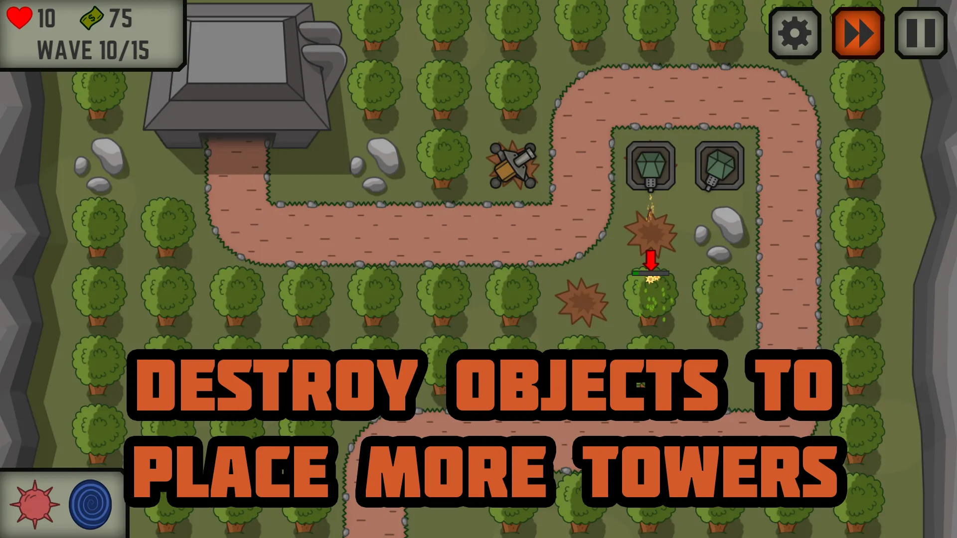 Tactical War: Tower Defense | Indus Appstore | Screenshot