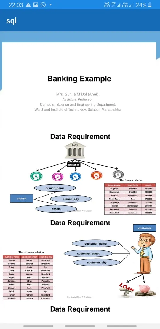 SQL App | Indus Appstore | Screenshot