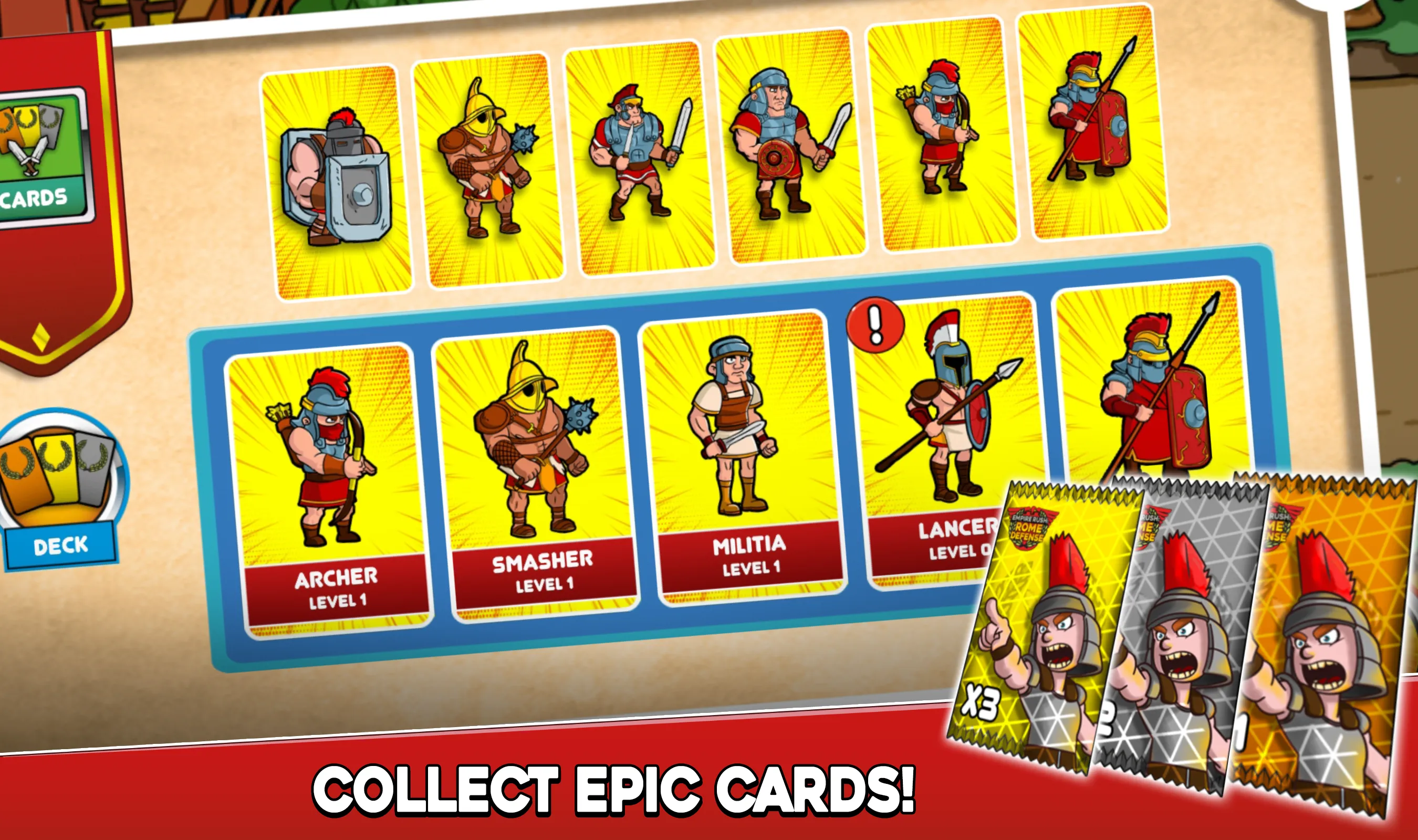 Empire Rush: Rome Wars | Indus Appstore | Screenshot