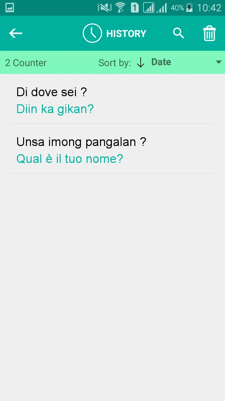 Cebuano Italian Translator | Indus Appstore | Screenshot