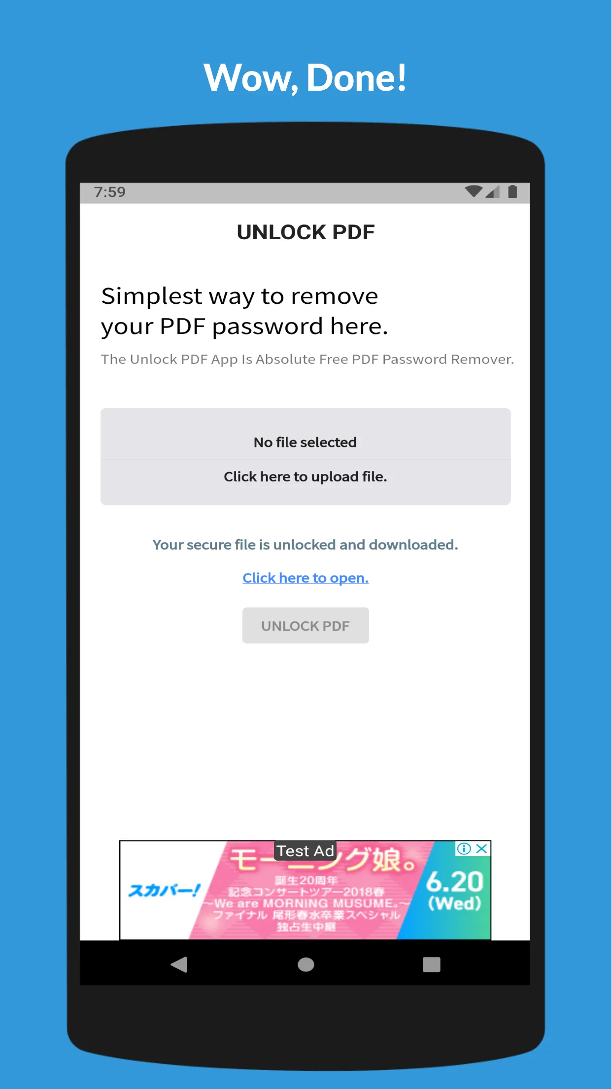 Unlock PDF - Password Remover | Indus Appstore | Screenshot