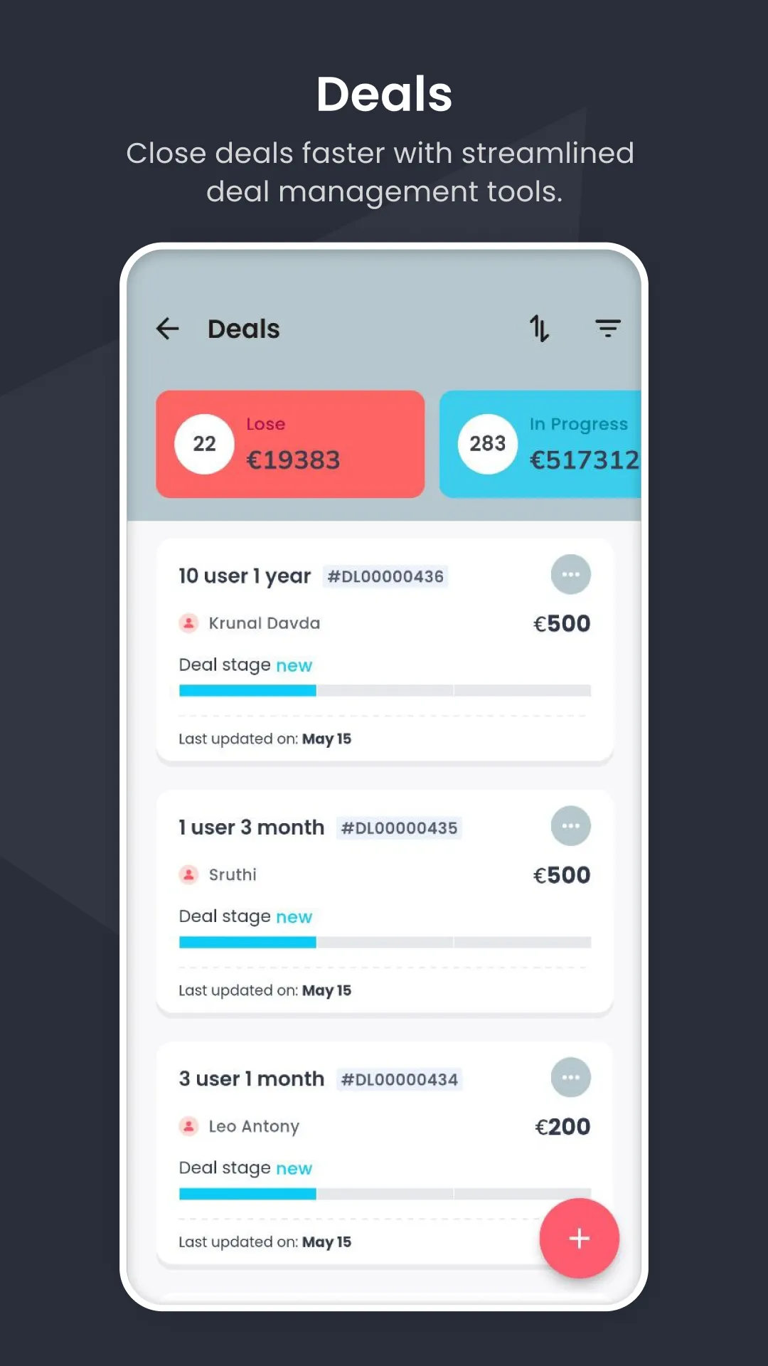 Getlead CRM | Indus Appstore | Screenshot