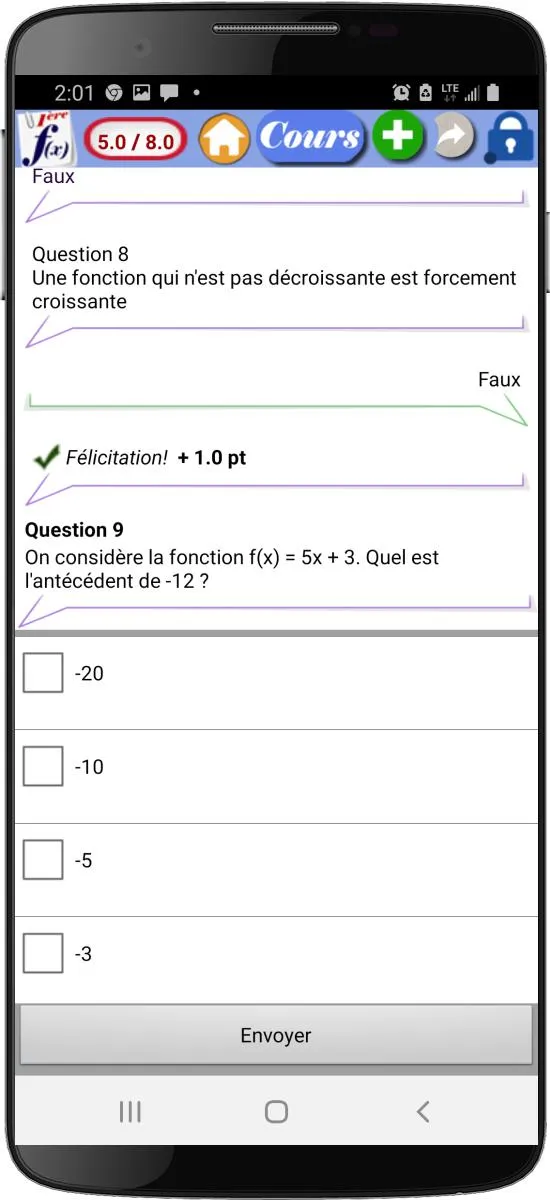 Maths Première | Indus Appstore | Screenshot