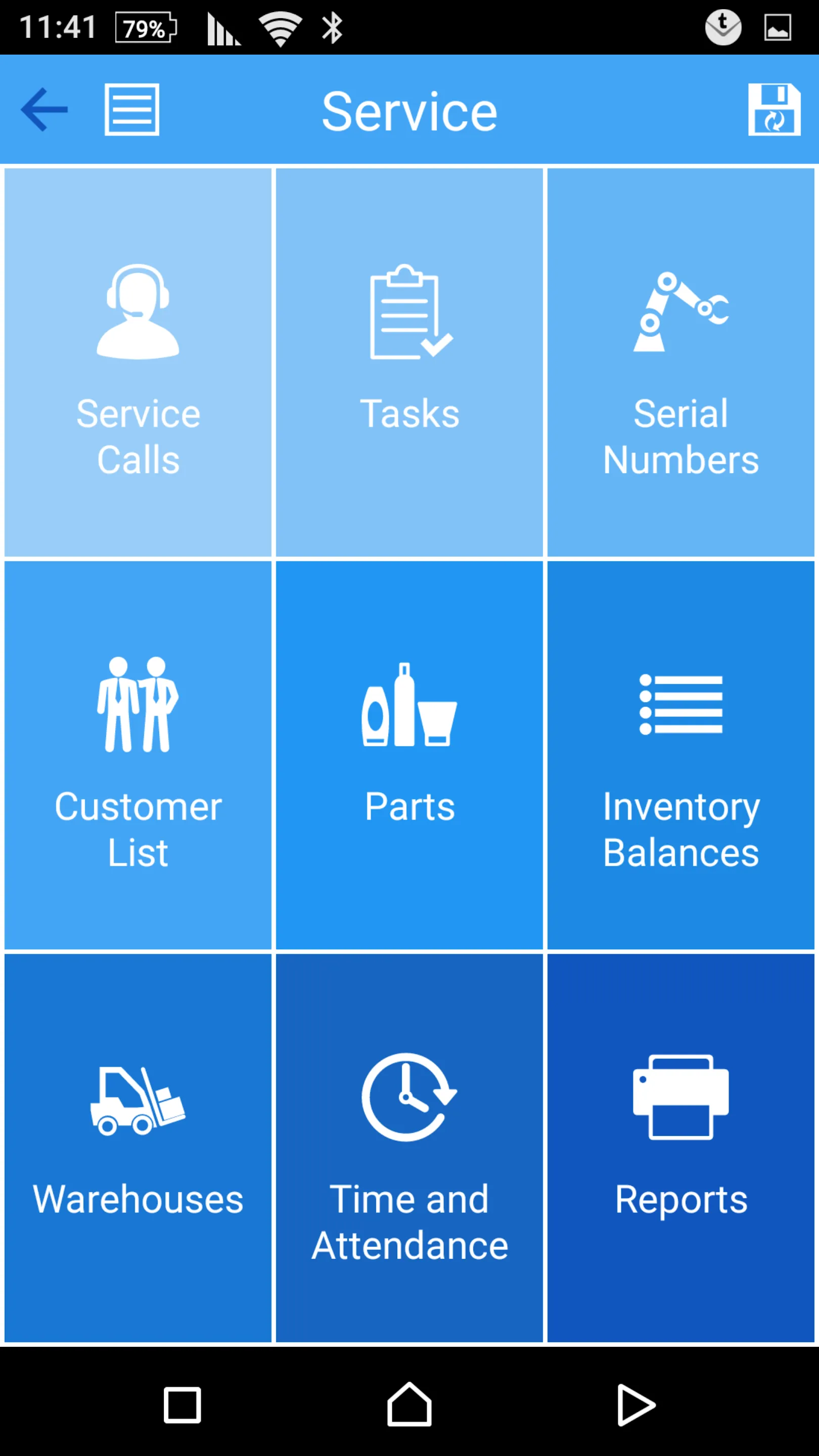 Mobile4ERP | Indus Appstore | Screenshot