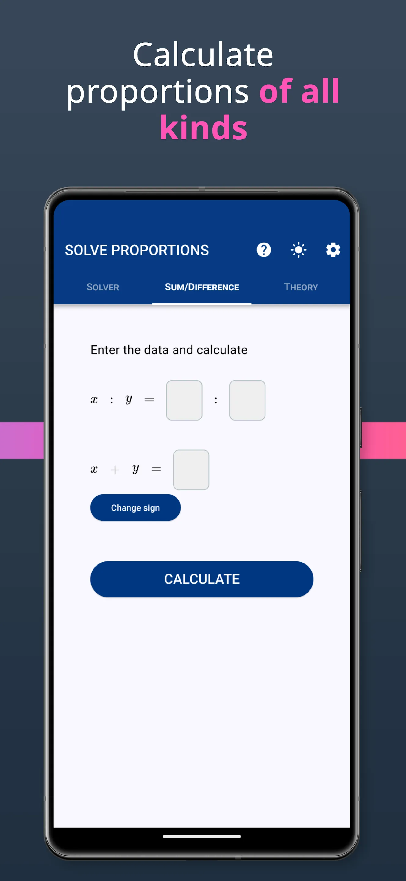 Solve proportions | Indus Appstore | Screenshot