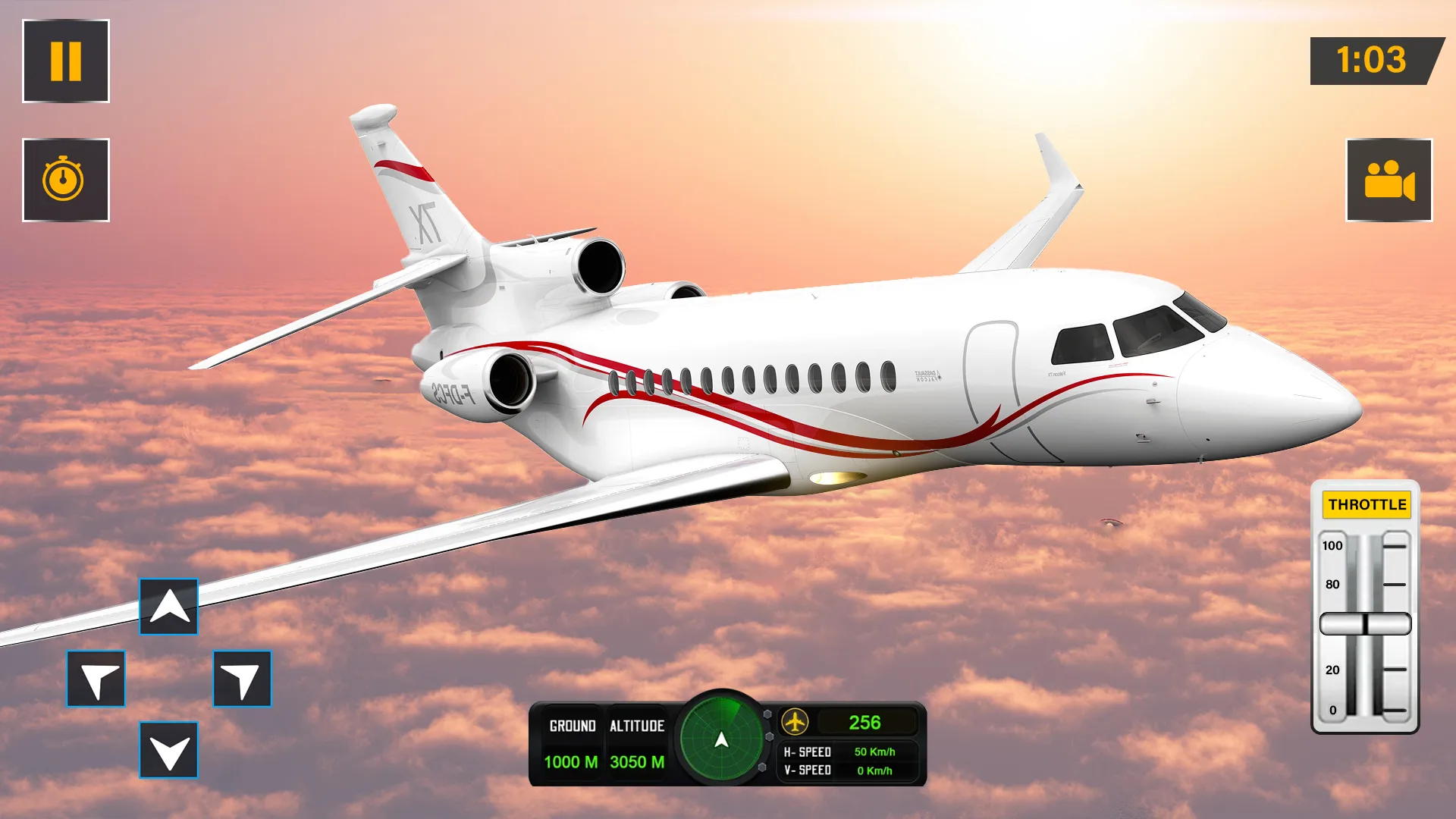 Airplane Simulator Flight Game | Indus Appstore | Screenshot