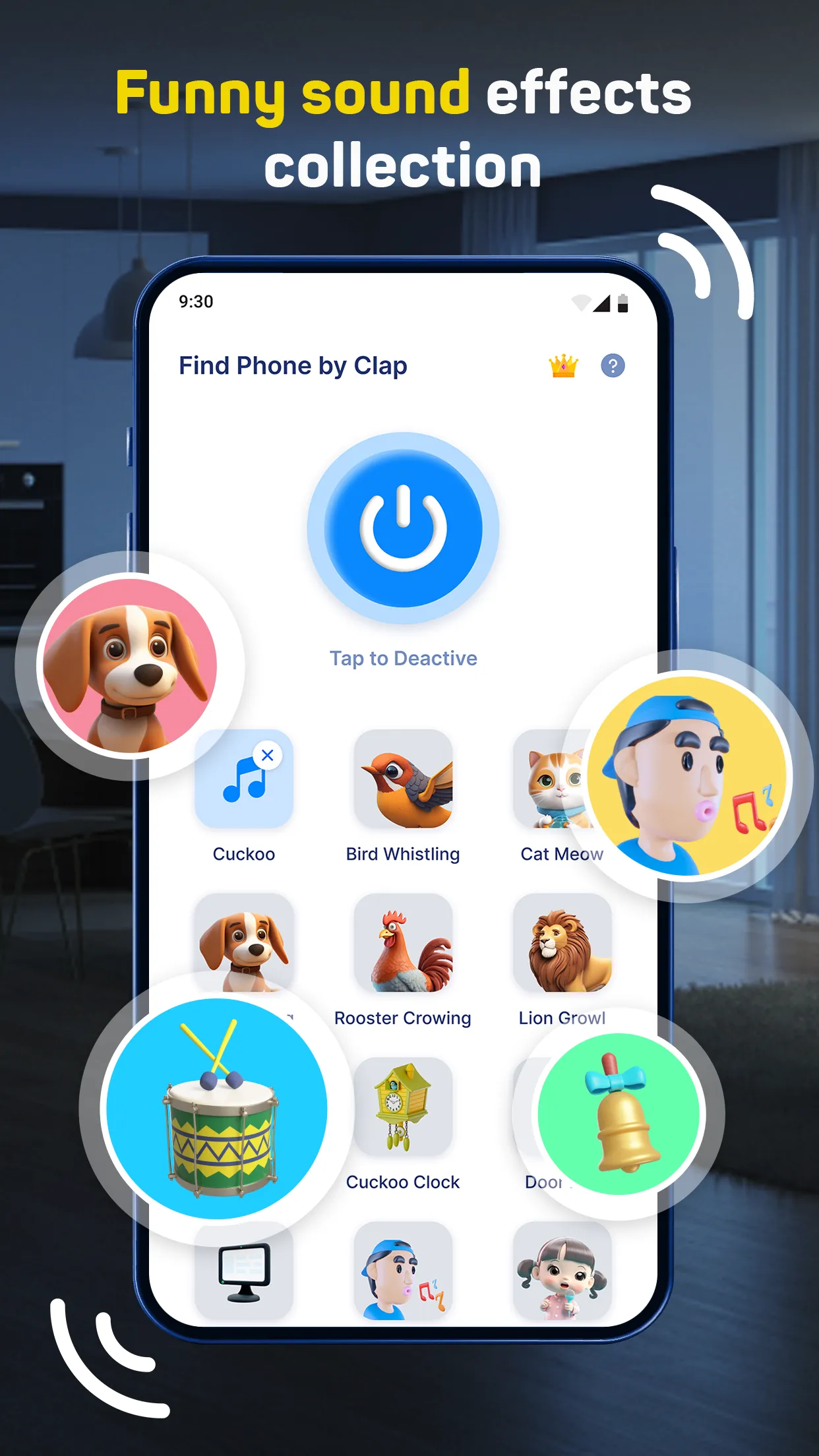 Find My Phone By Clap, Whistle | Indus Appstore | Screenshot