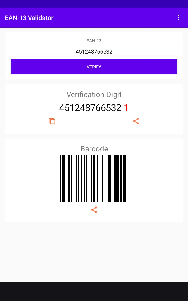EAN-13 Validator | Indus Appstore | Screenshot