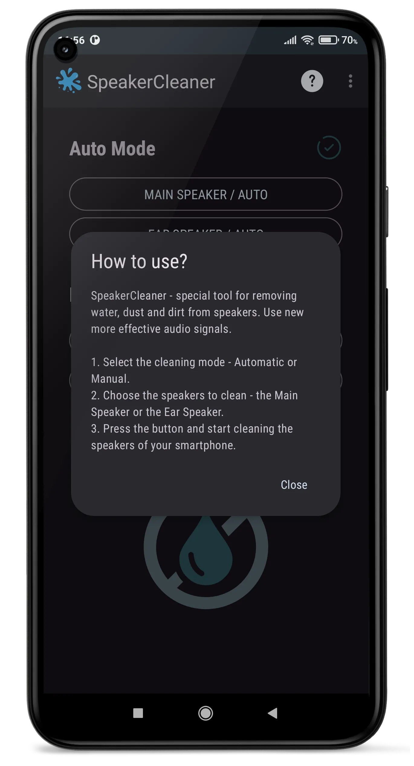 Speaker Cleaner - Clear Sound | Indus Appstore | Screenshot