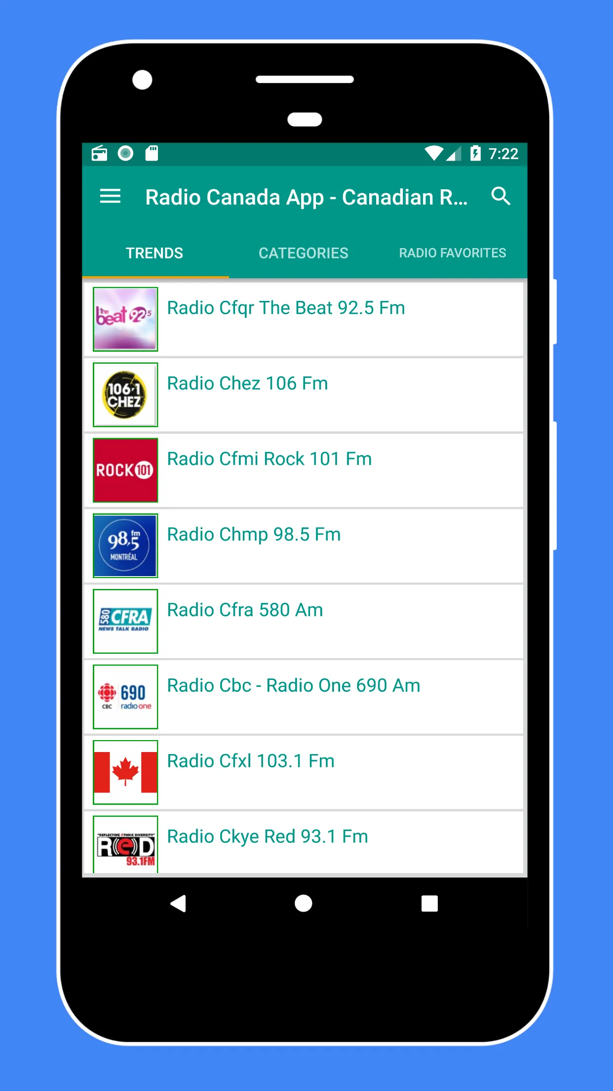 Radio Canada Player - Radio FM | Indus Appstore | Screenshot