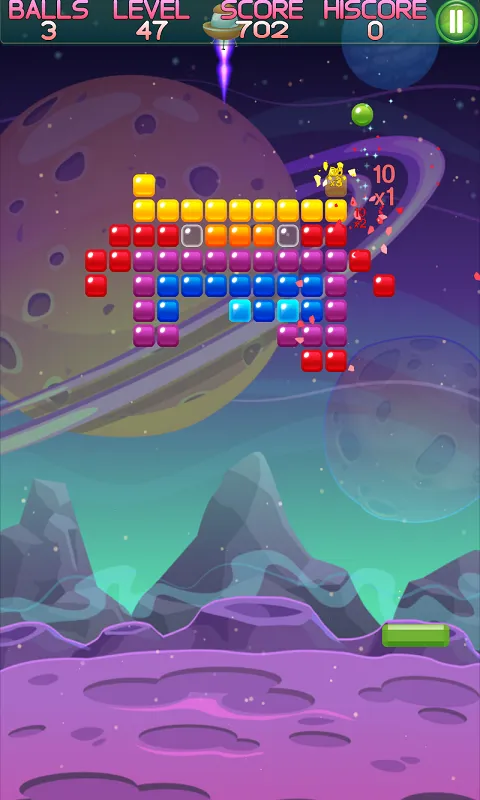 Alien Brick Breaker. | Indus Appstore | Screenshot