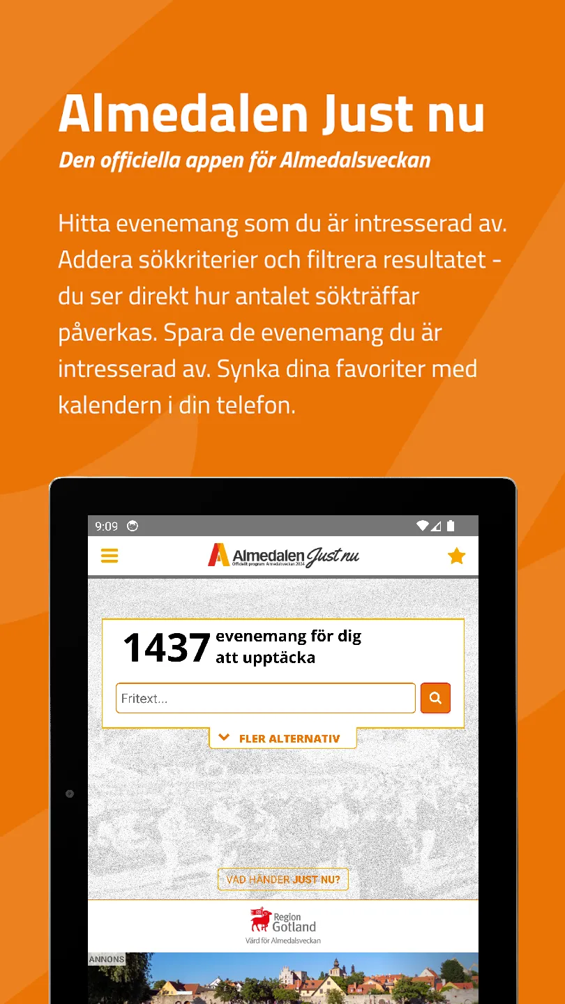 Almedalen Just Nu | Indus Appstore | Screenshot