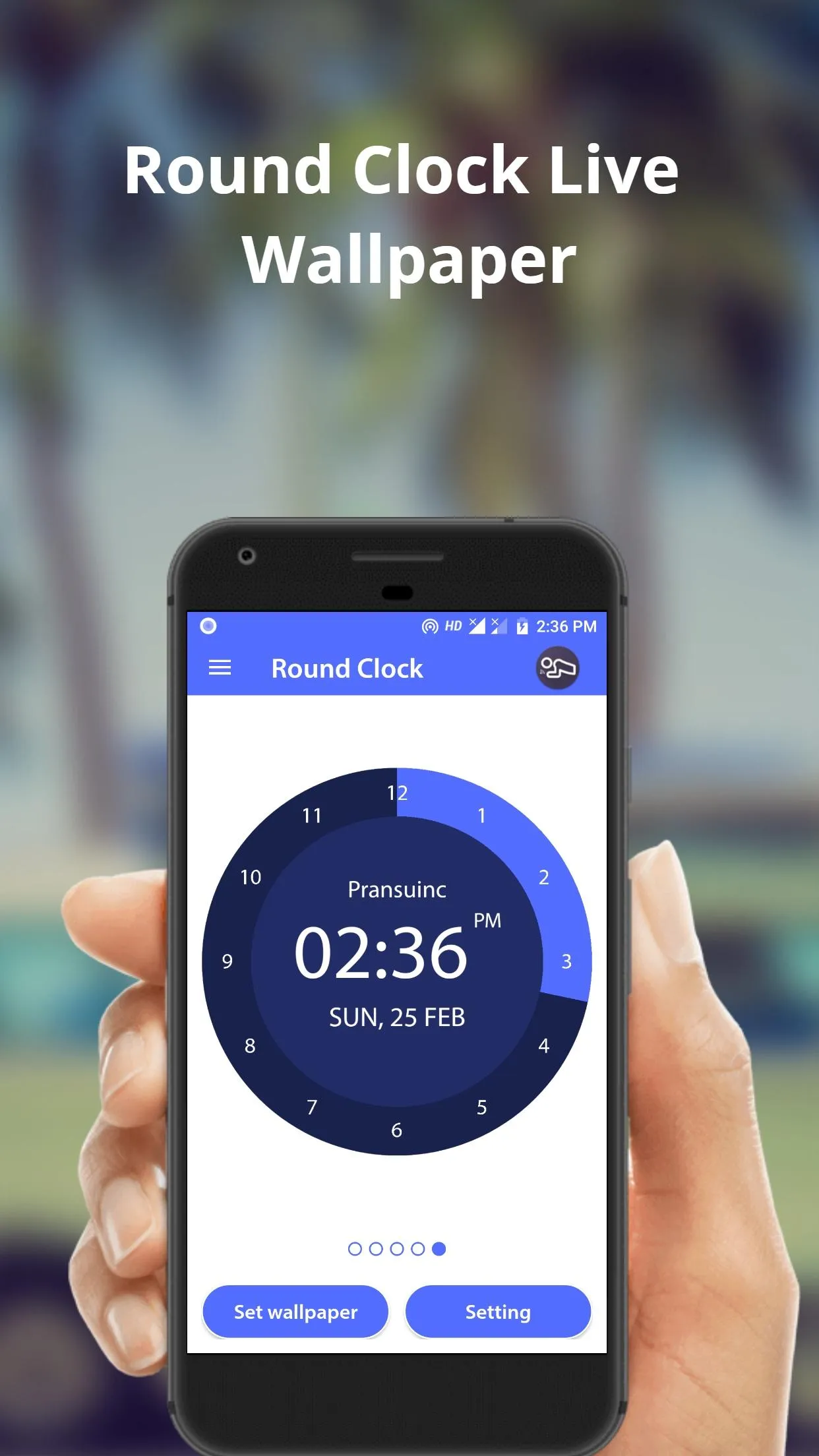 Round Clock | Indus Appstore | Screenshot