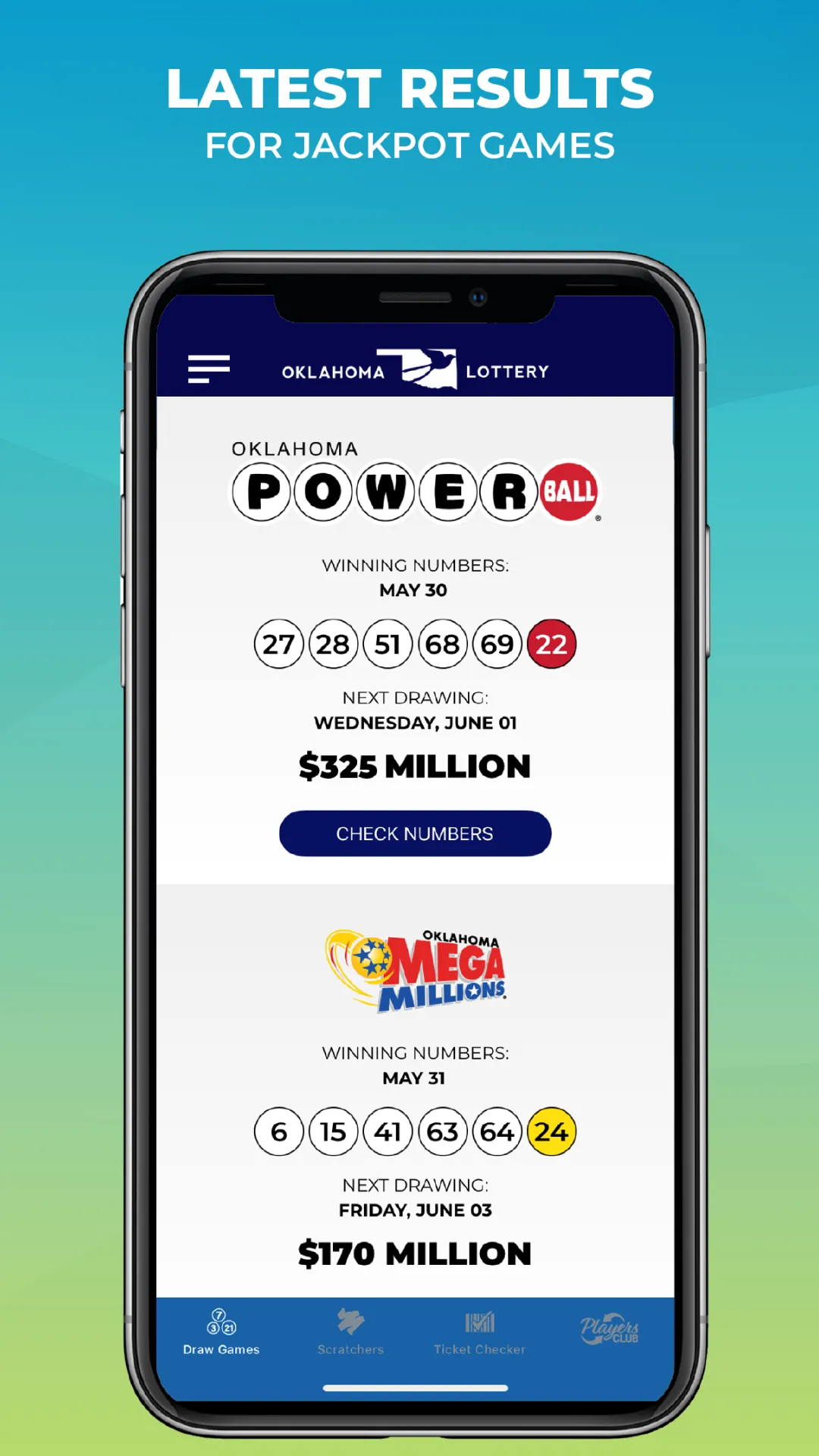 Oklahoma Lottery | Indus Appstore | Screenshot