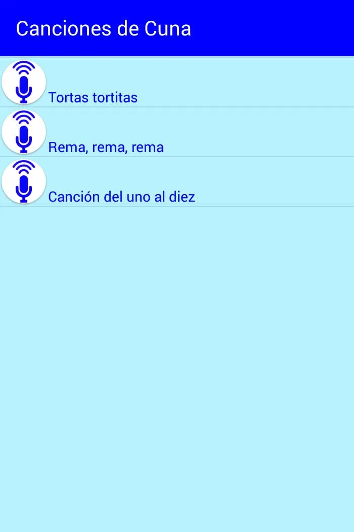 Canciones de Cuna para Bebes | Indus Appstore | Screenshot