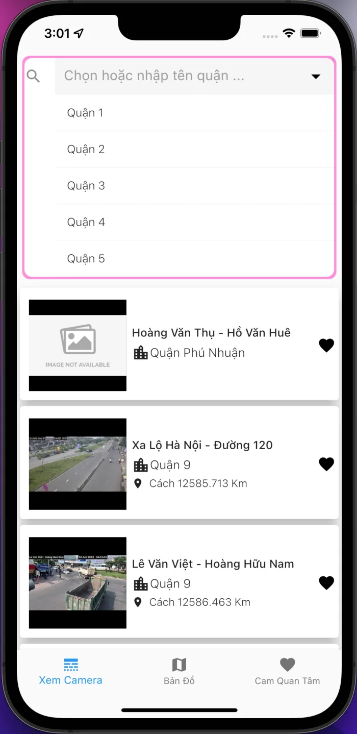 Camera Giao Thông Sài Gòn | Indus Appstore | Screenshot