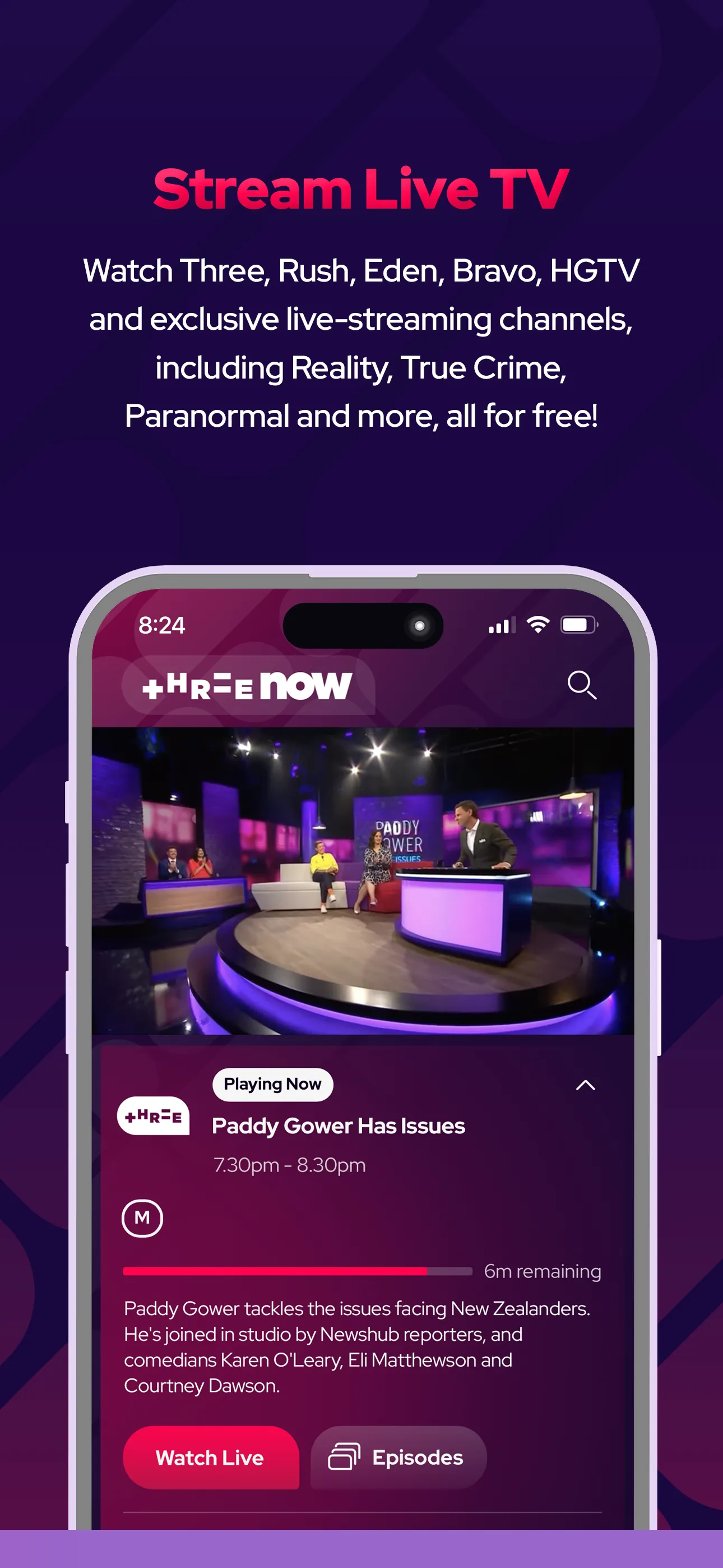 ThreeNow | Indus Appstore | Screenshot