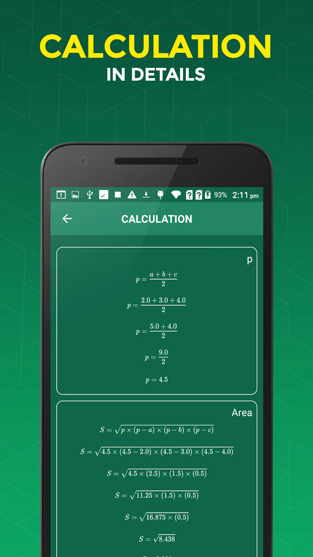 GeometrySoln : Geometry Calc | Indus Appstore | Screenshot