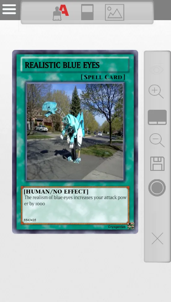 Yugioh Card Maker | Indus Appstore | Screenshot