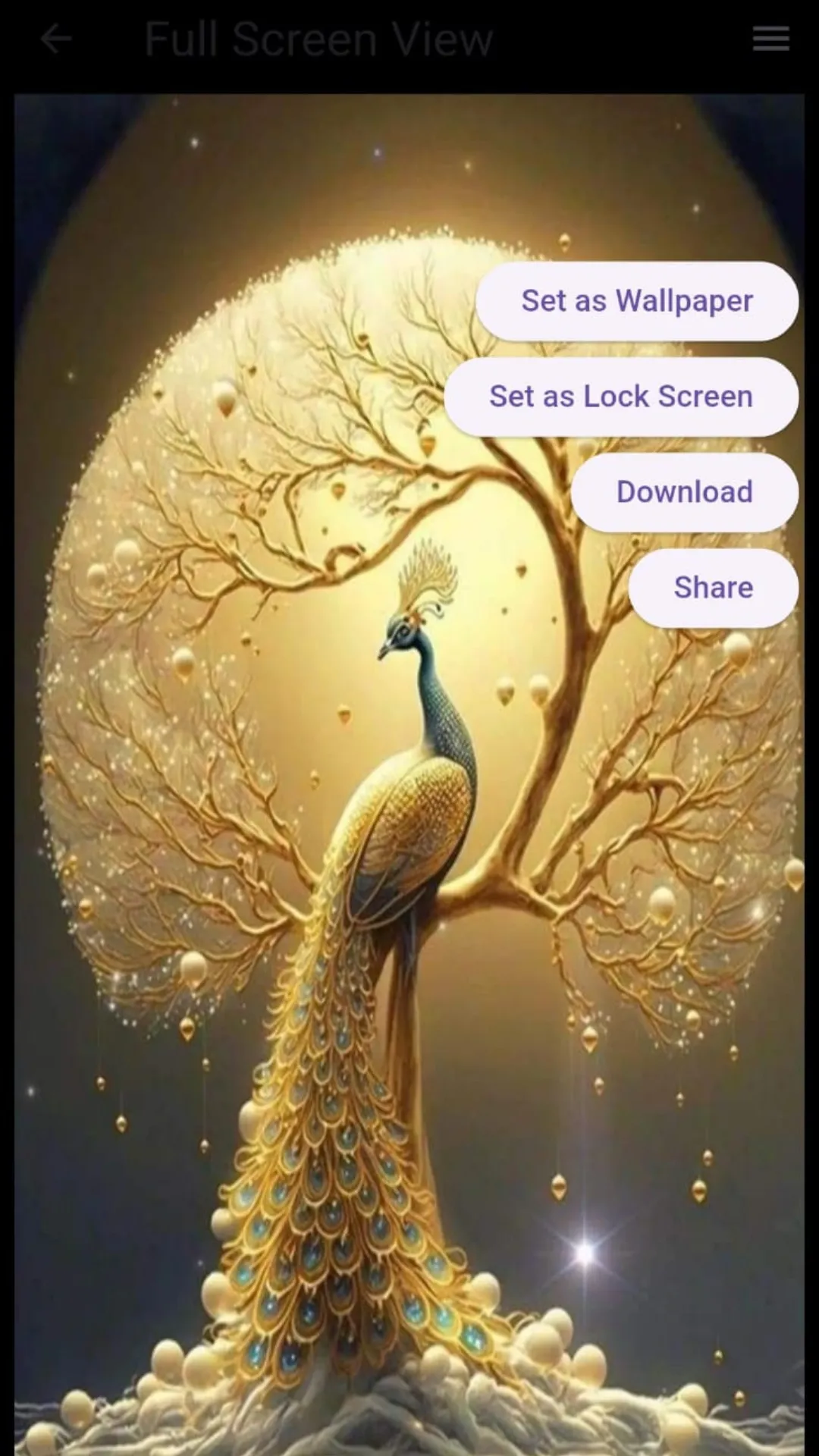 Peacock Wallpaper | Indus Appstore | Screenshot