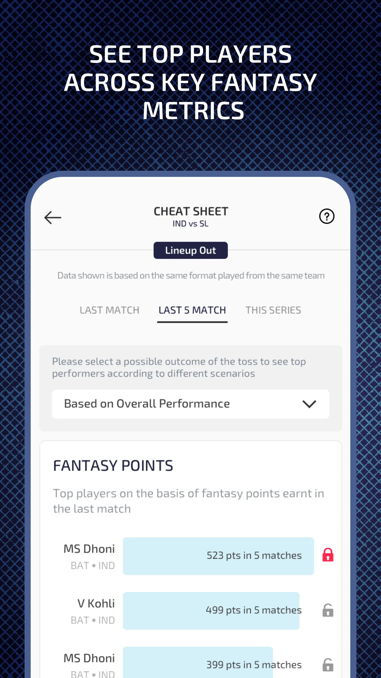 PerfectLineup - Lineup Builder | Indus Appstore | Screenshot