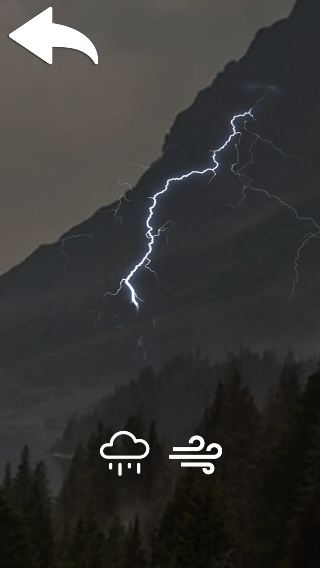 Lightning and rain simulator | Indus Appstore | Screenshot