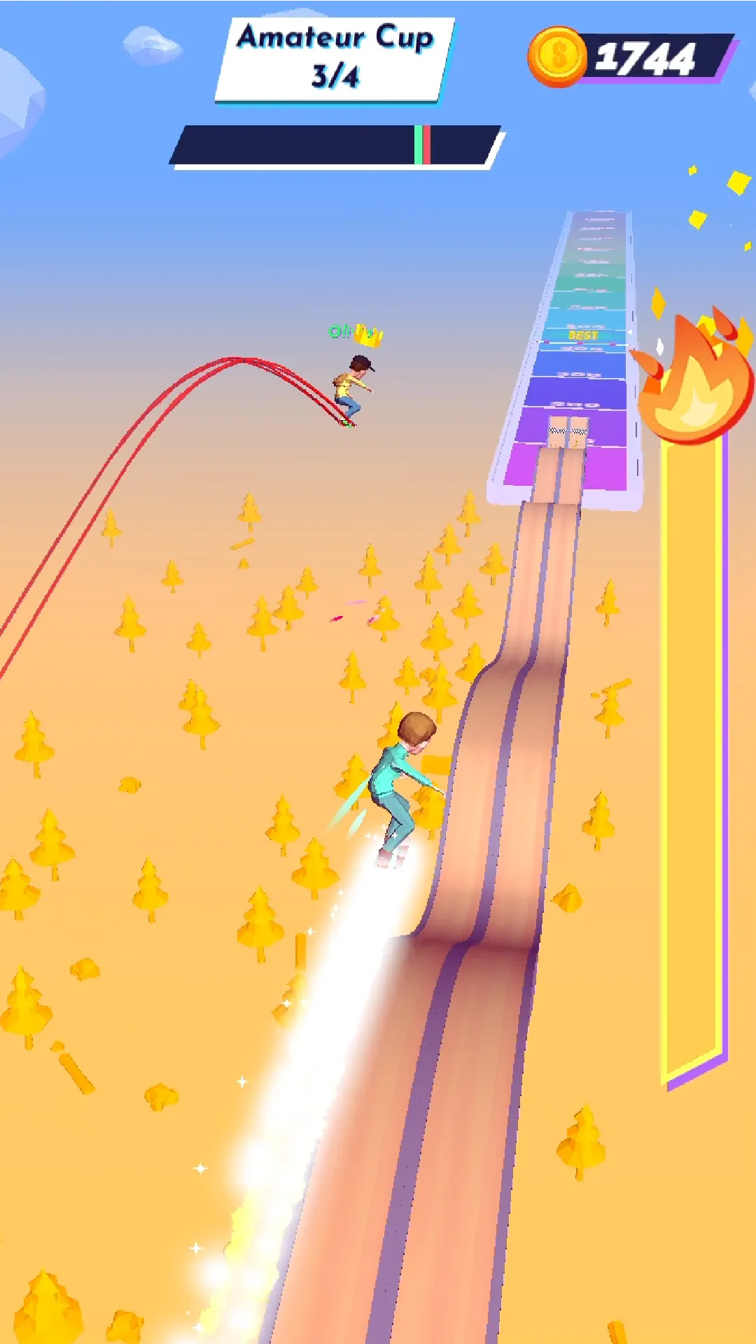 Skate Rush 3D | Indus Appstore | Screenshot