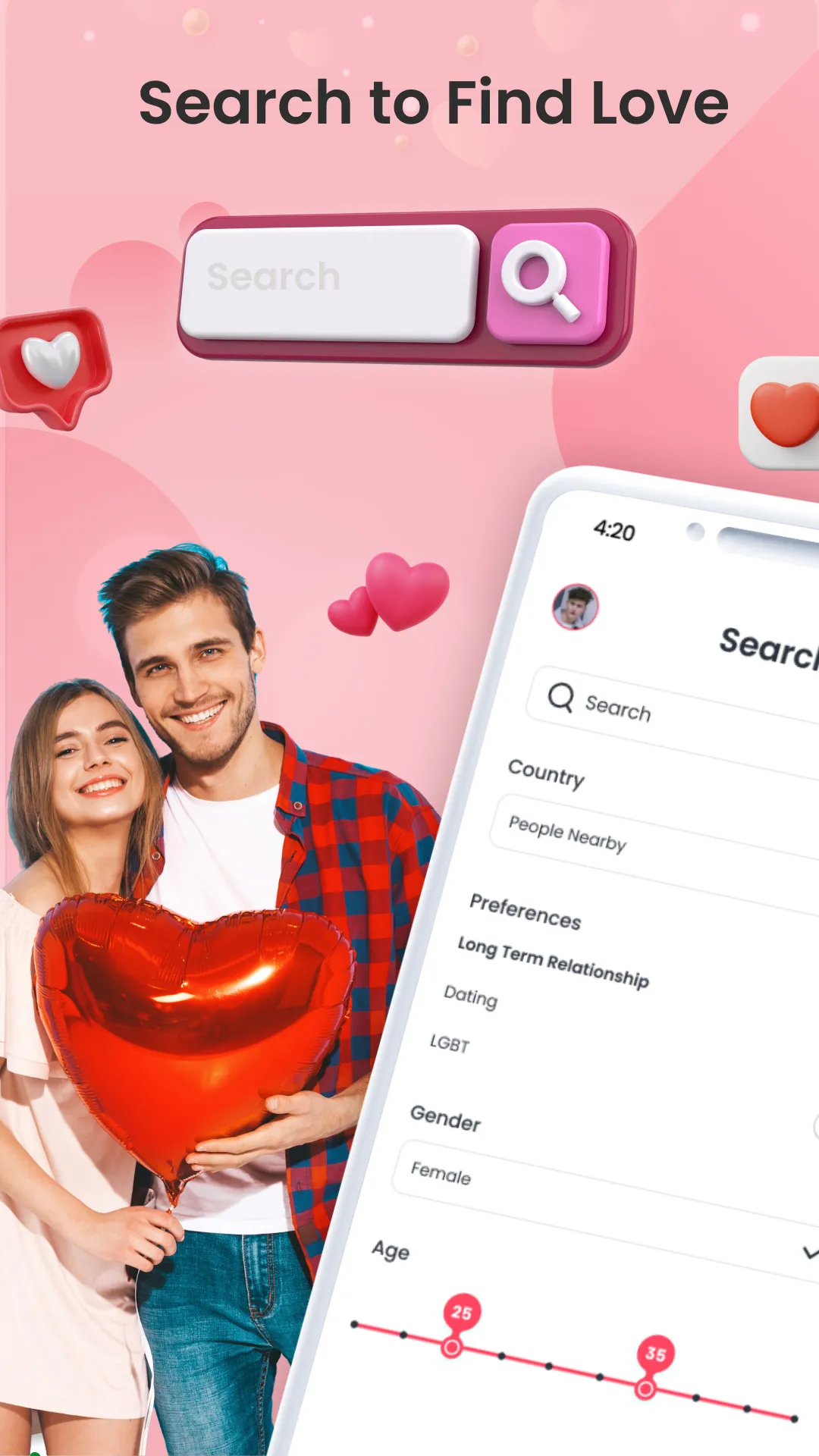 Amoria: Random Chat & Dating | Indus Appstore | Screenshot