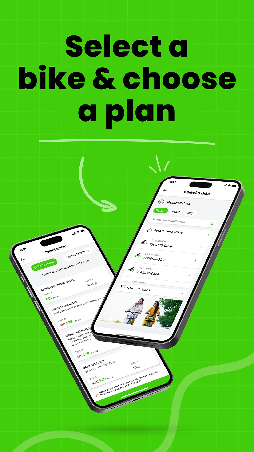 MYBYK - Pedal & EBike Rental | Indus Appstore | Screenshot