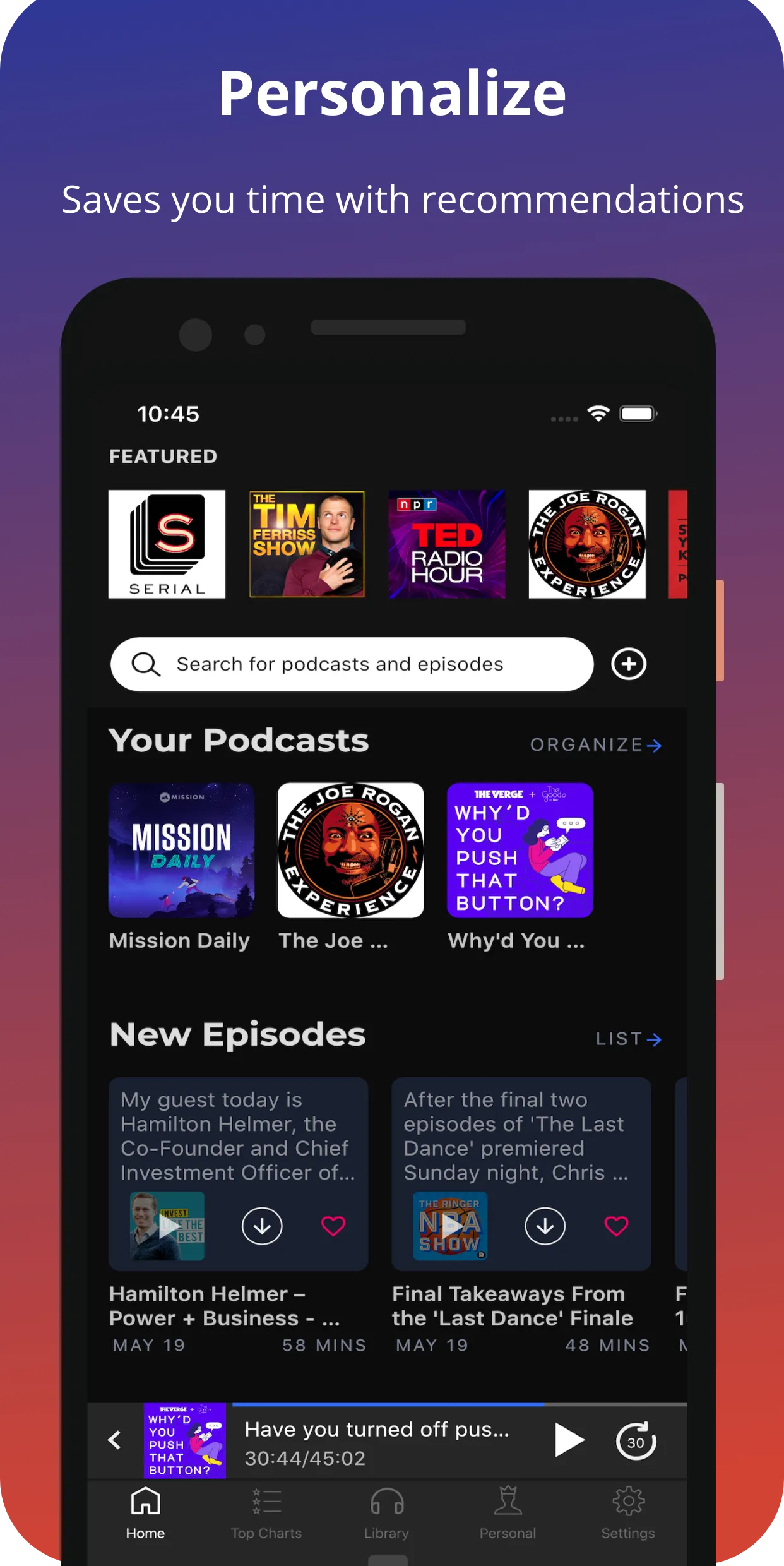 Podcast App: Podurama | Indus Appstore | Screenshot