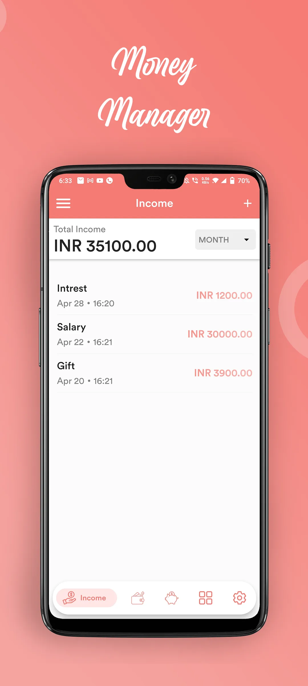 Make Money Manager | Indus Appstore | Screenshot