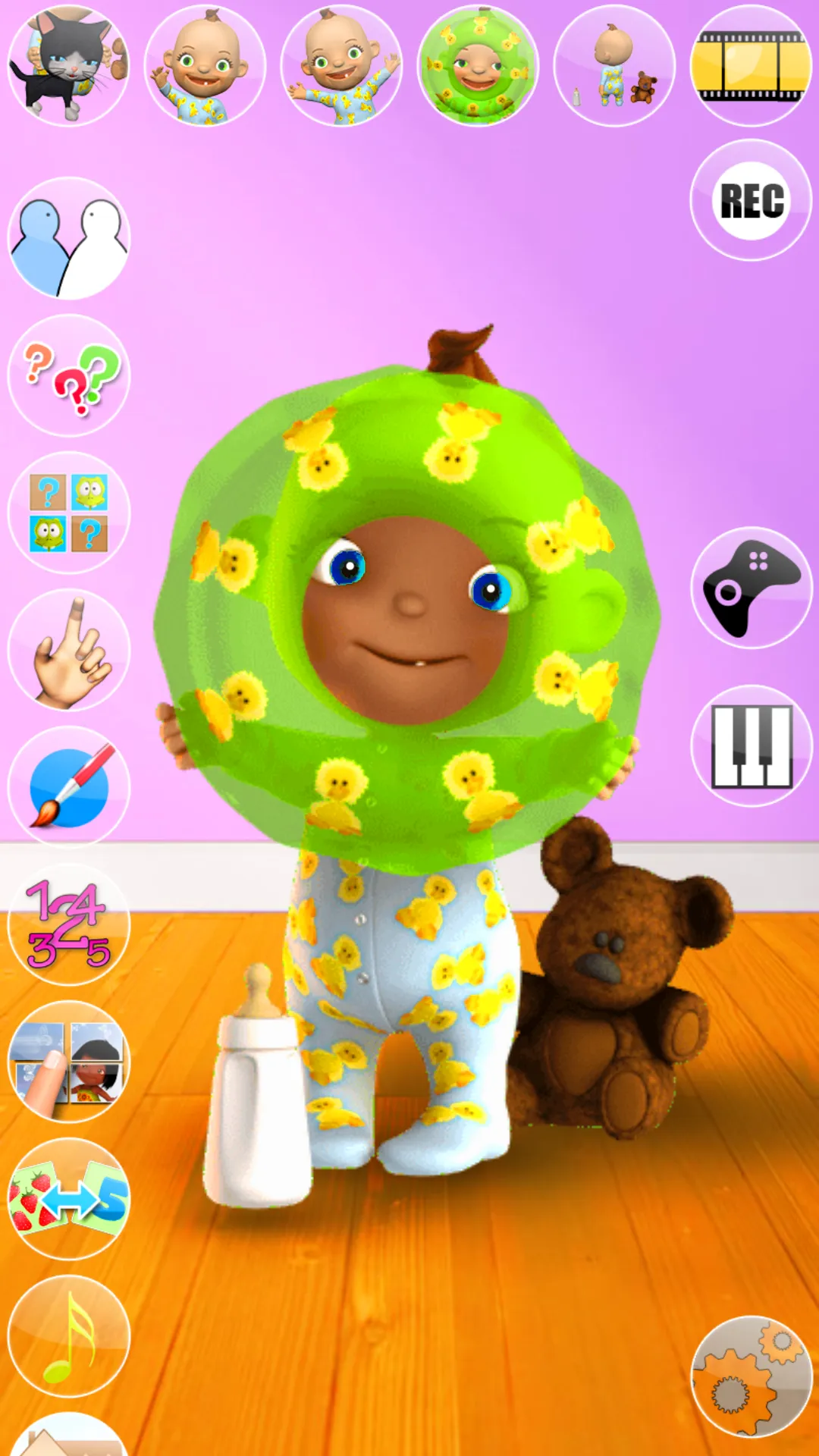 Talking Baby Games with Babsy | Indus Appstore | Screenshot