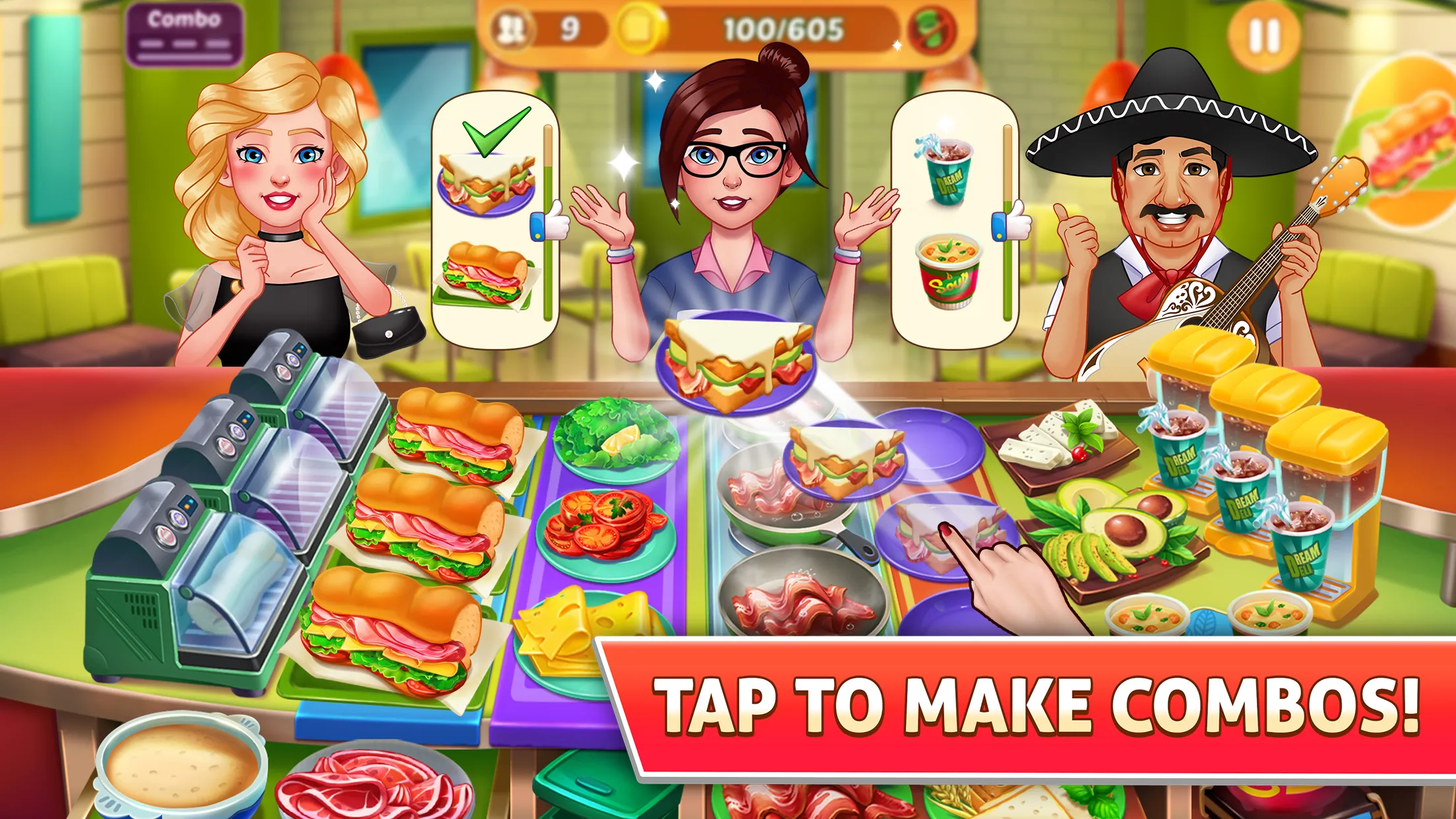 Kitchen Craze: Restaurant Game | Indus Appstore | Screenshot