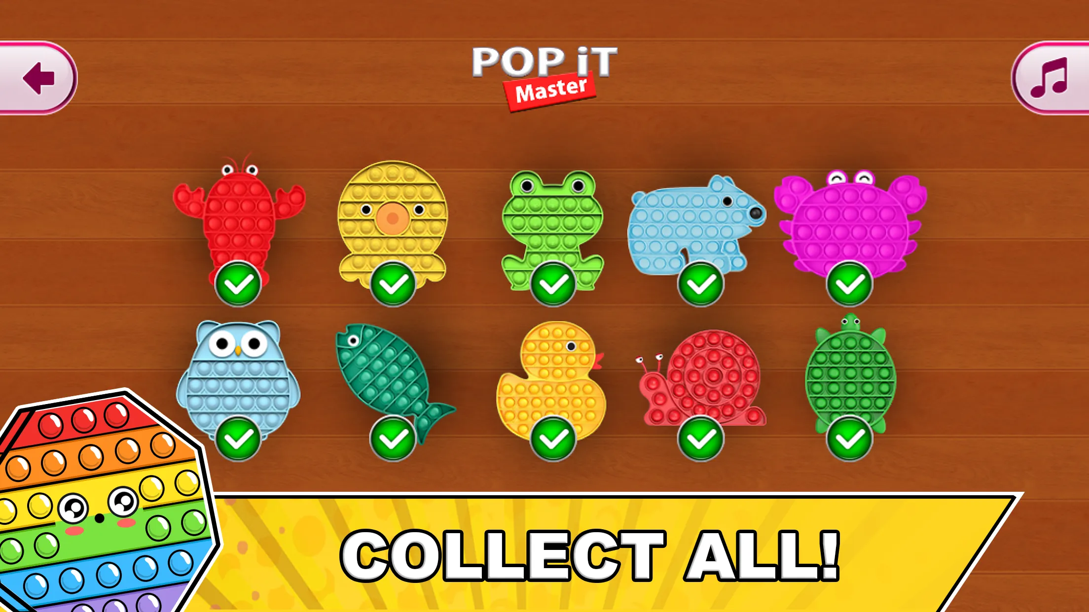 Pop it Antistress Fidget Games | Indus Appstore | Screenshot