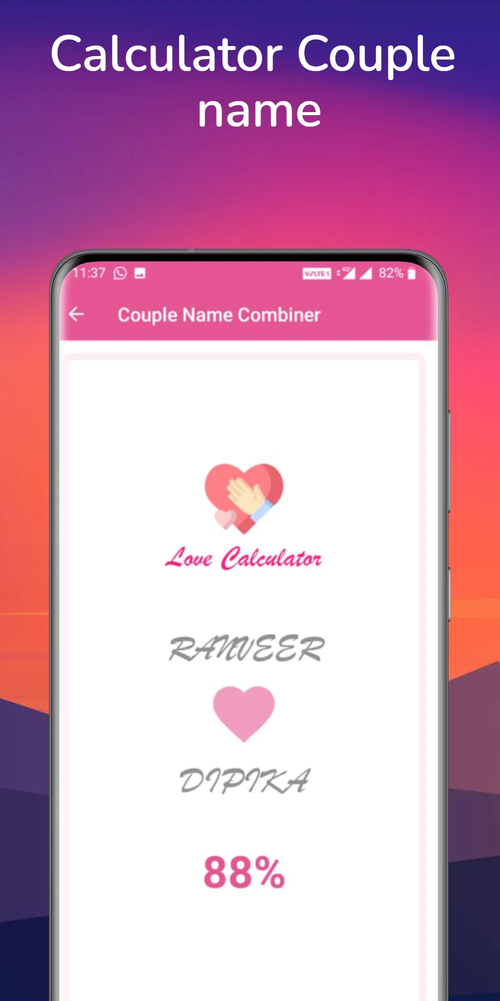 Couple Name Combiner - Baby Na | Indus Appstore | Screenshot