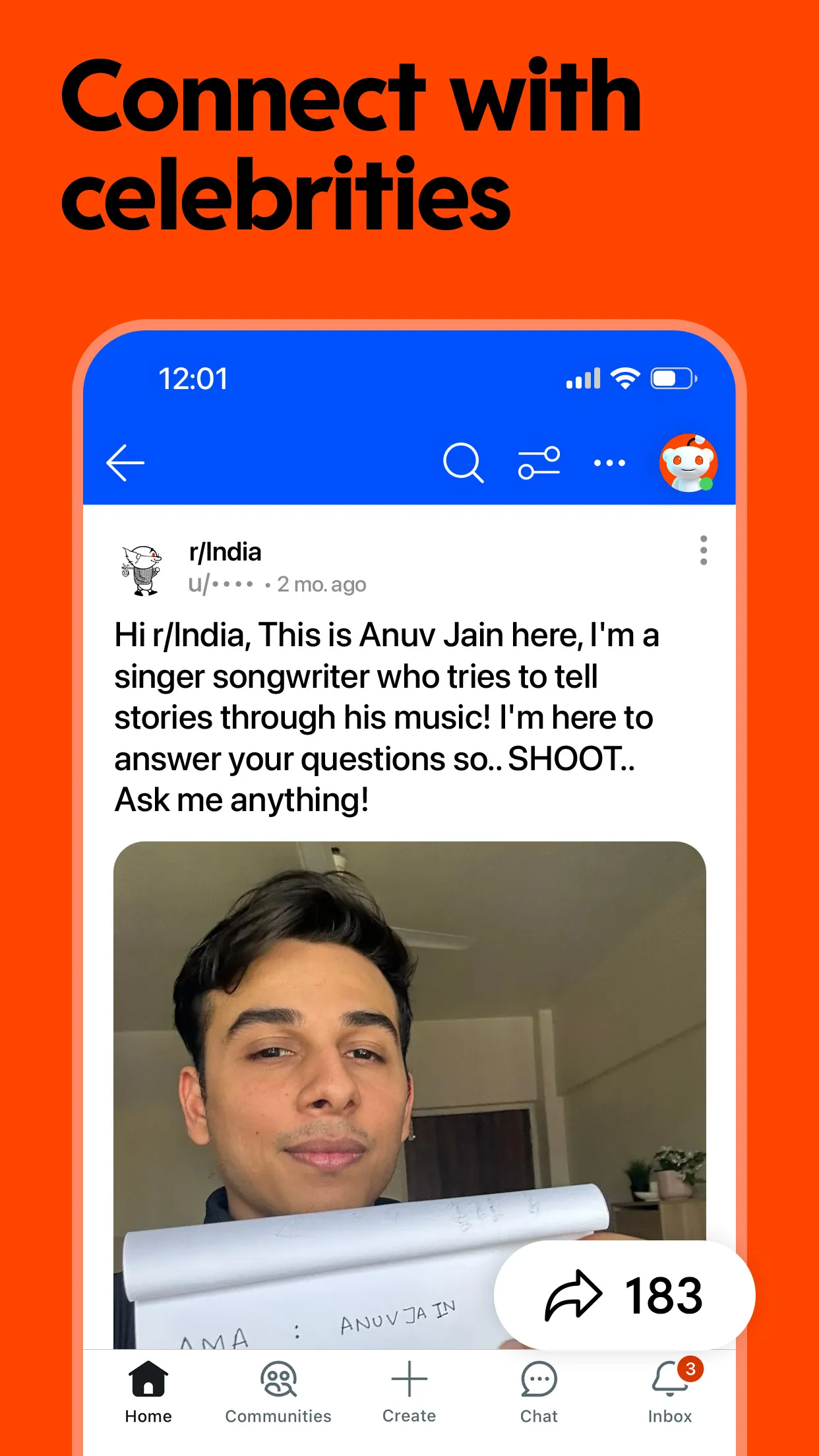 Reddit: Recommended By Sachin | Indus Appstore | Screenshot
