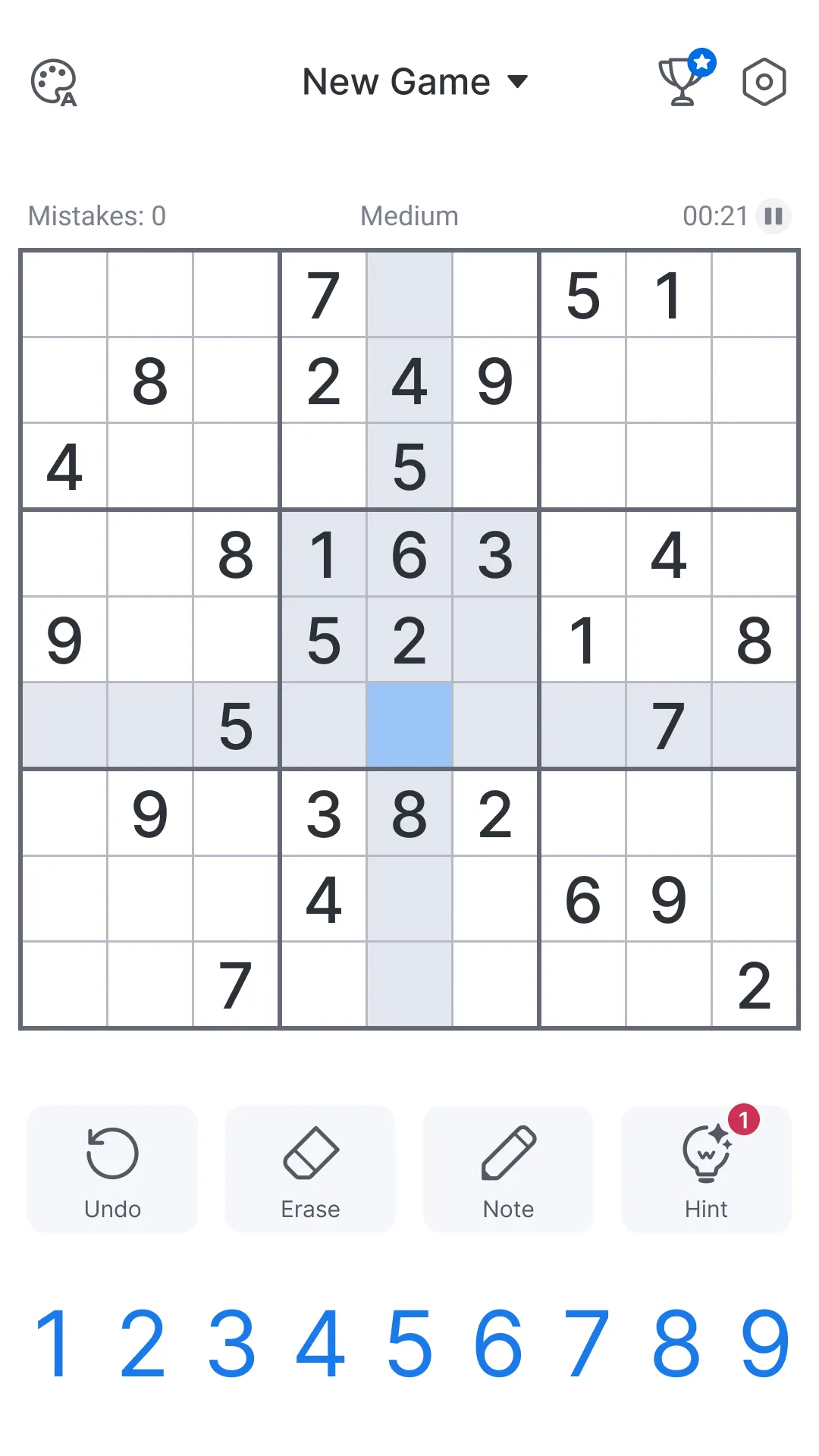 Sudoku - Classic Sudoku Puzzle | Indus Appstore | Screenshot