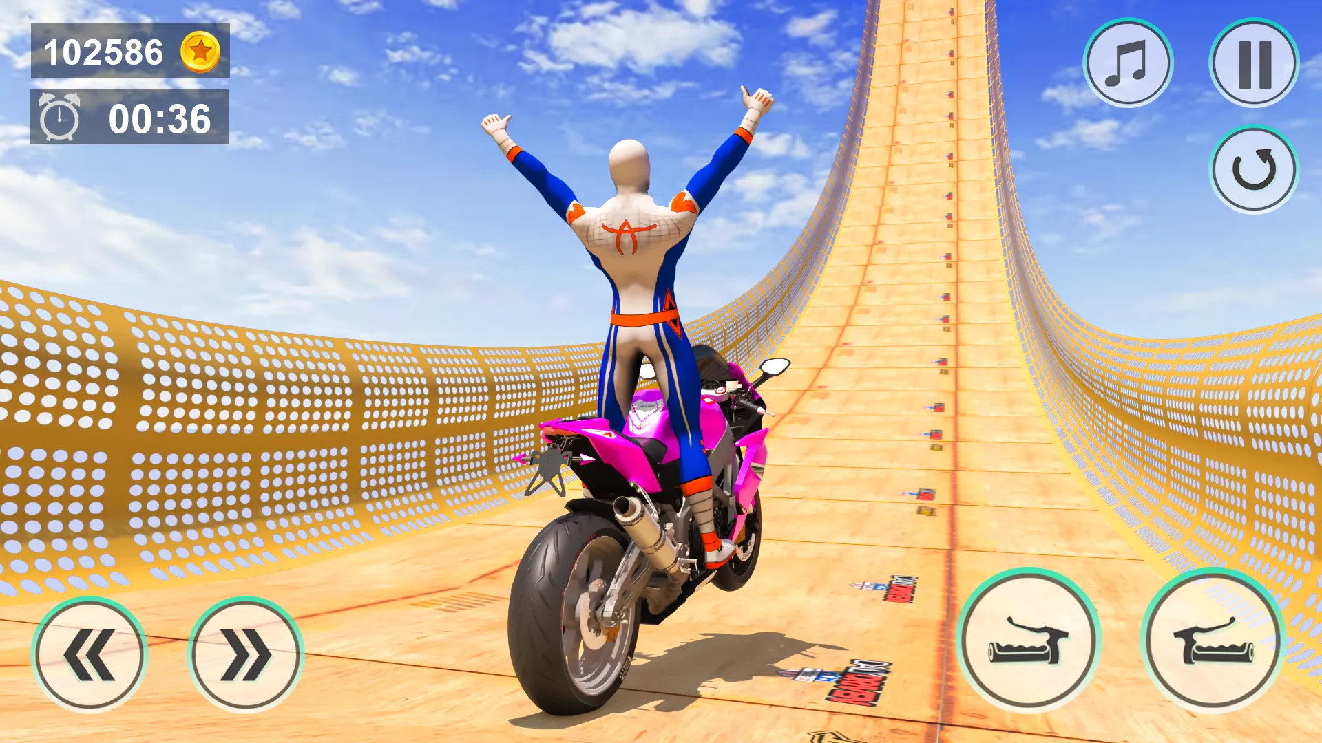 Mega Ramp Stunt - Bike Games | Indus Appstore | Screenshot