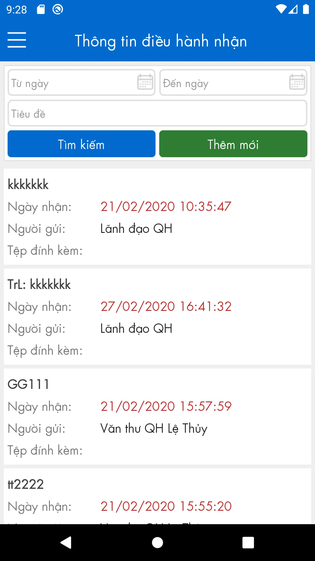 Vinacomin eOffice | Indus Appstore | Screenshot