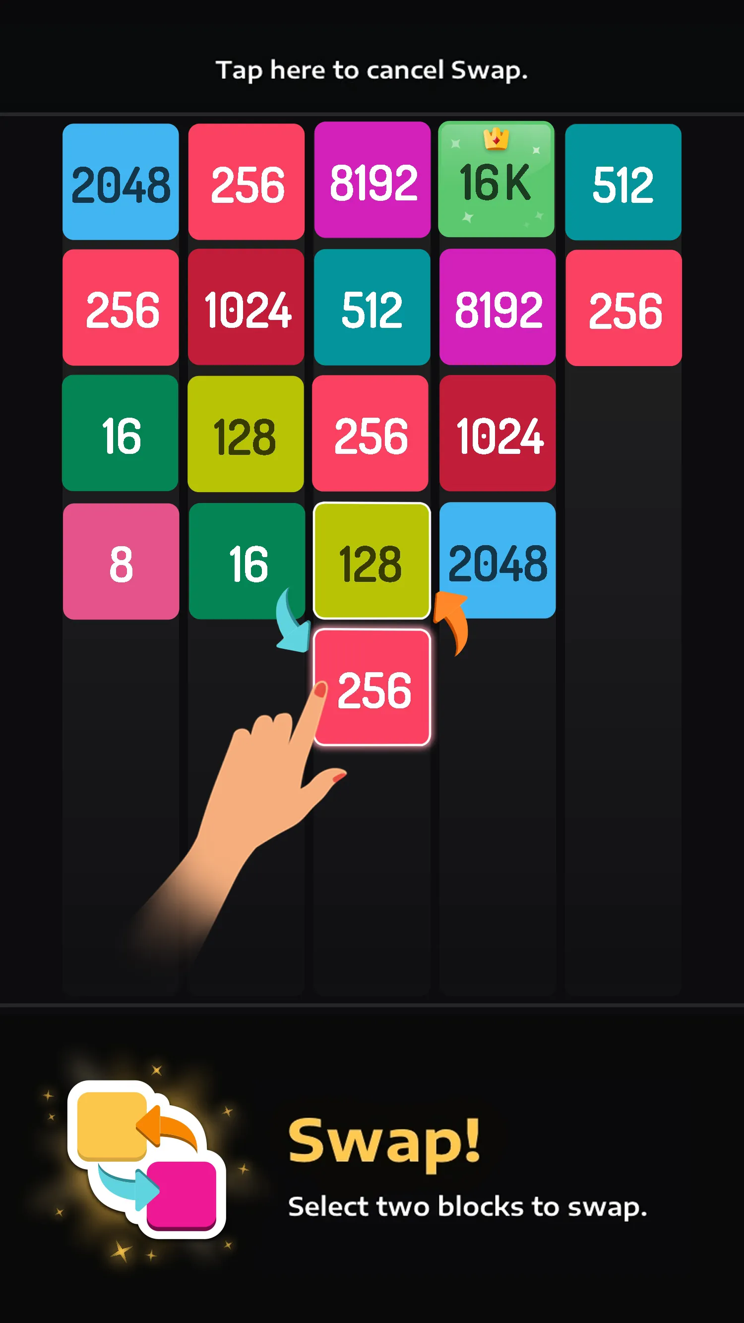 2048 Merge Games - M2 Blocks | Indus Appstore | Screenshot