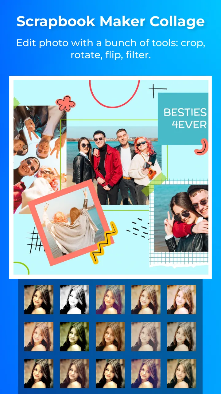 Scrapbook: Freee Style Collage | Indus Appstore | Screenshot