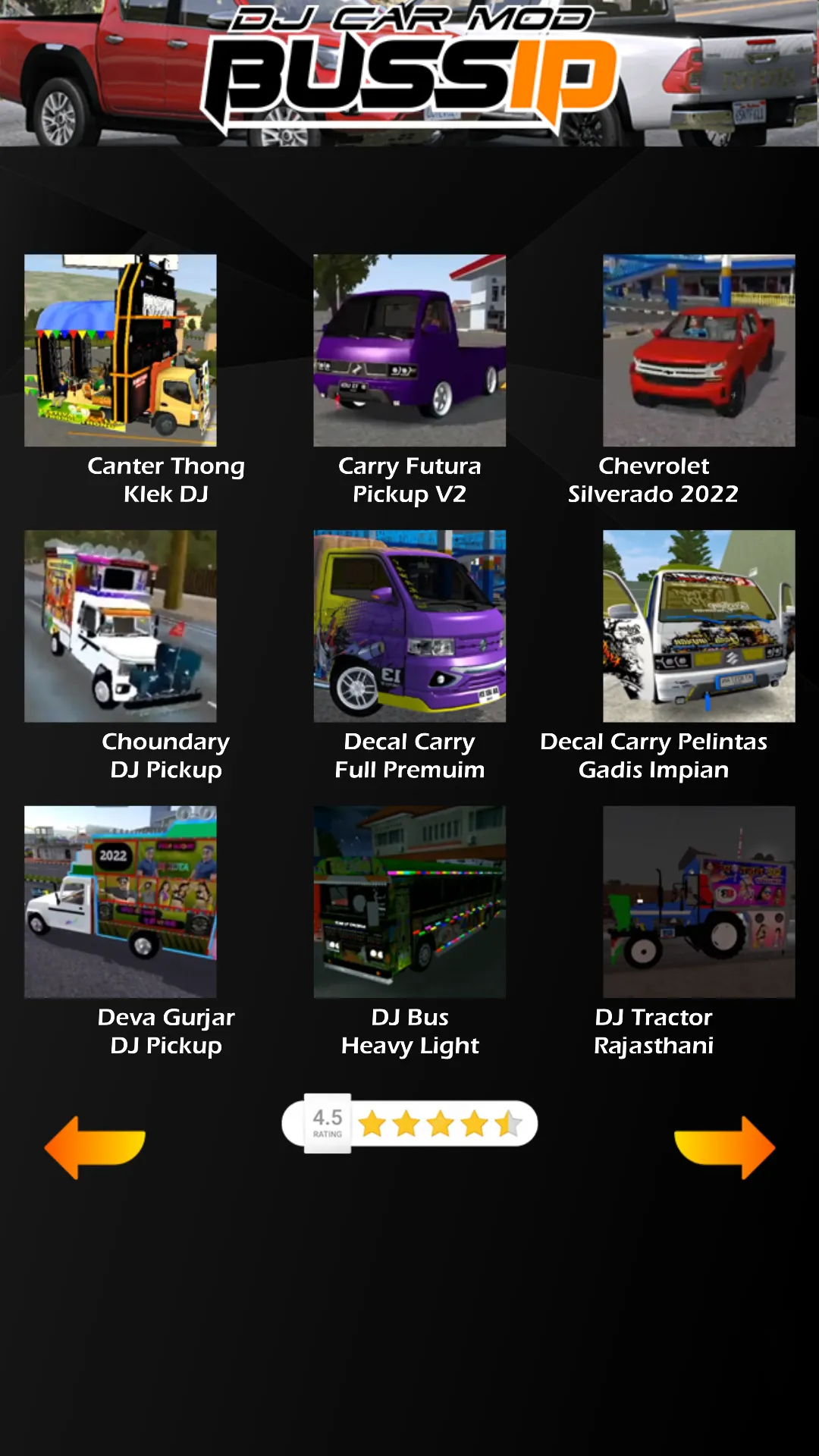 Dj Car Mod App Bussid | Indus Appstore | Screenshot