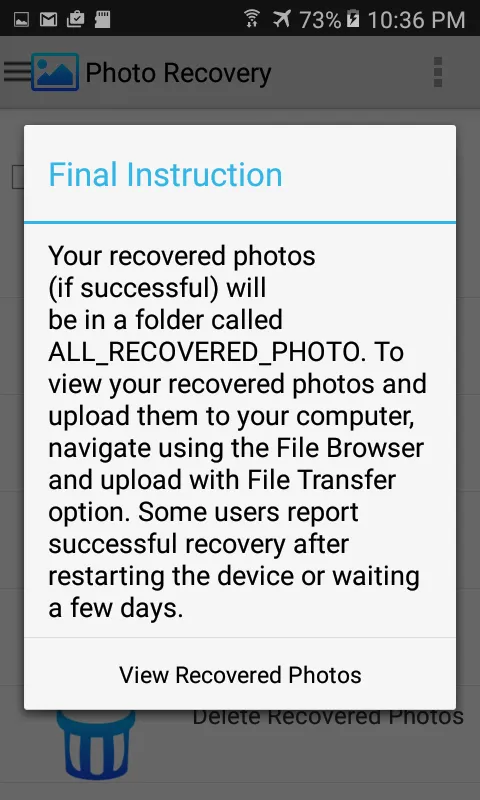 Photo Recovery | Indus Appstore | Screenshot